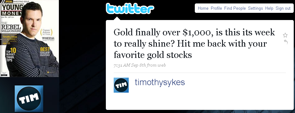 TimothySykes Gold Request TimothySykes Gold Request